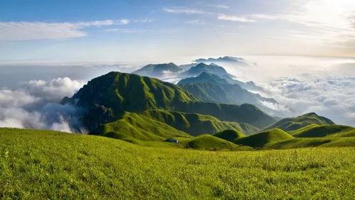 武功山景点爆料视频,云端仙境，徒步天堂探秘之旅  第2张